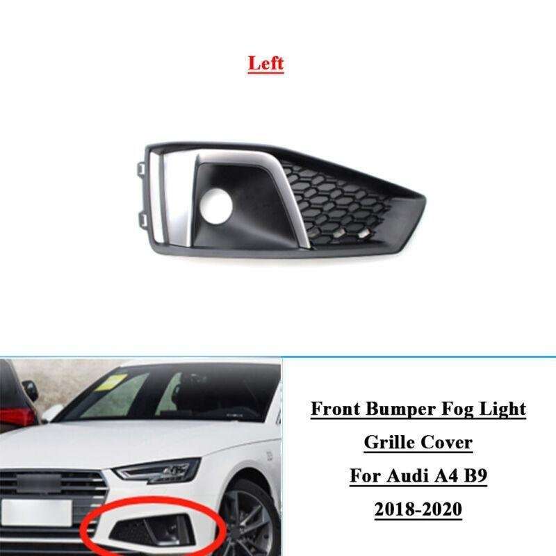 Front Bumper Fog Lamp Grille Cover For Audi A4 B9 2018-2020 Left 8W0807681J