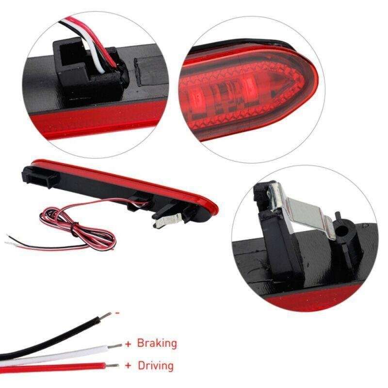 Rear Bumper Reflector Light LED Brake For Honda CRV For Acura TSX 2004 2005-2008