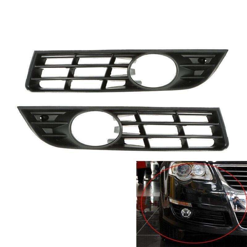Pair Front Fog Light Lamp Cover Grille fit for VW Passat B6 2006-2010