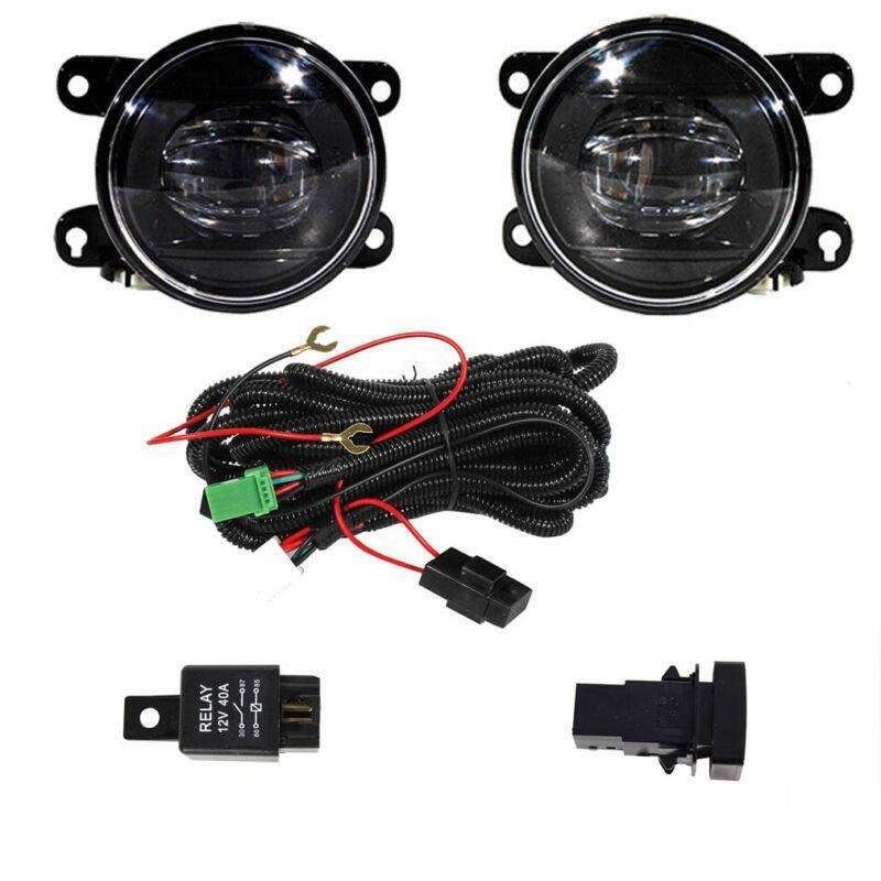 Front Bumper Fog Lamps Lights With Wire For Honda Accord 2022-2023 Pair