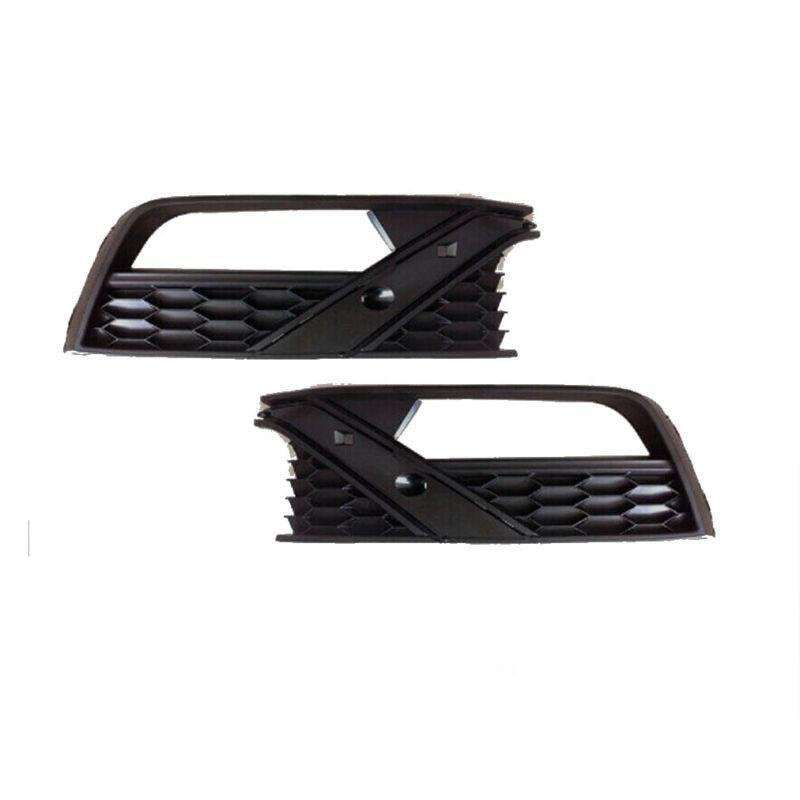 2pcs Set Front Bumper Fog Light Lamp Cover Grille For 2015-2020 VW Polo GTI
