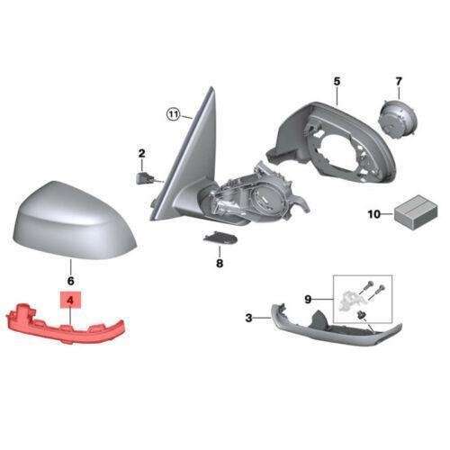 Mirror Turn Signal Lamp Blinker Left Driver LH Fit For BMW X3 G01 X4 G02 X5 G05