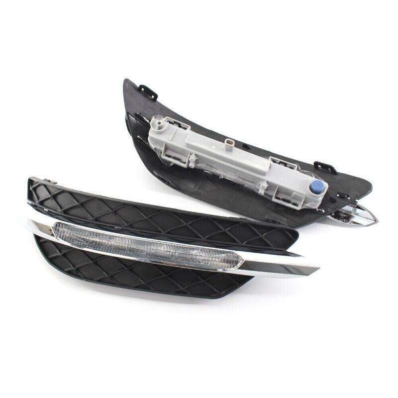 LED DRL Daytime Running Light Fog Lamp For Mercedes Benz W204 C-Class 2011-201