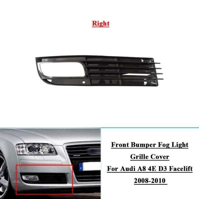 Front Bumper Fog Light Grille Cover For Audi A8 4E D3 Facelift 2008-2010 Right