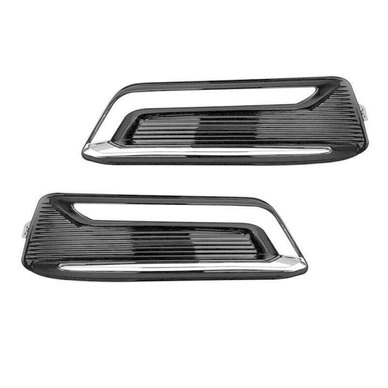 1 Pair For 2014-2020 Chevrolet Impala Fog Light Cover Bezel Trim Right Left Side
