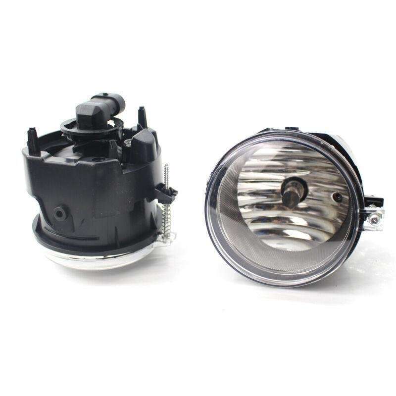 For 07 Compass Sebring Caliber 06-09 Charger Fog Light Lamp Set Pair W/ Bulbs