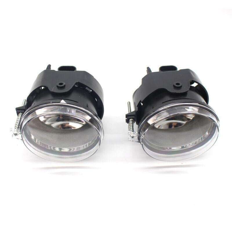 For 07 Compass Sebring Caliber 06-09 Charger Fog Light Lamp Set Pair W/ Bulbs
