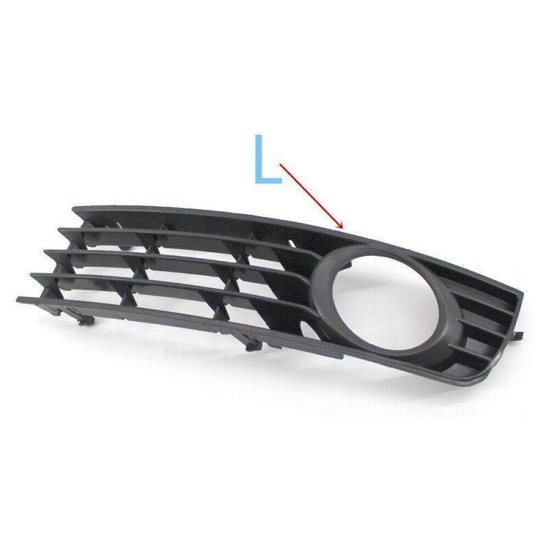 1x Front Bumper Fog Light Grille for Audi A4 B6 2002-2005 Left Passenger Grill