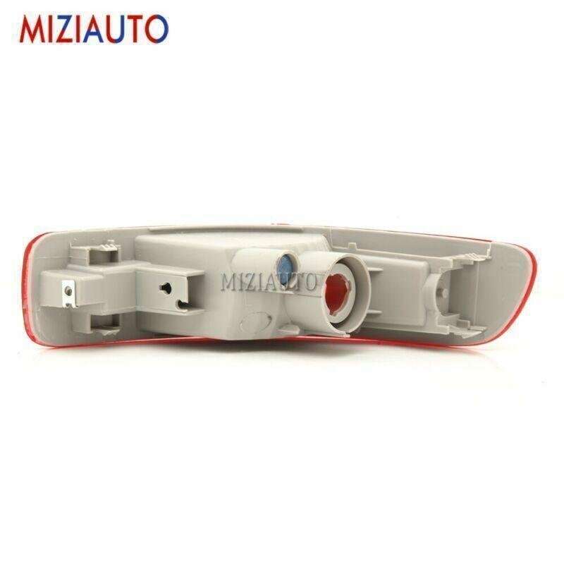 Pair Rear Bumper Reflector Light Tail Fog Lamp For Mitsubish Outlander 2007-2012