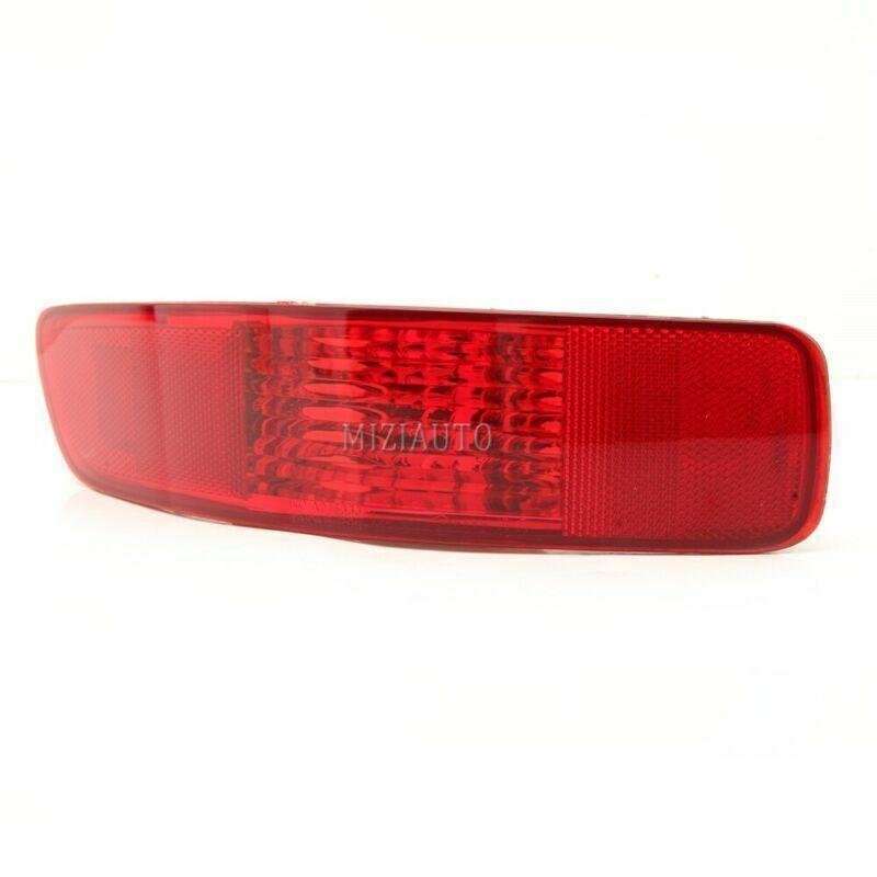 Pair Rear Bumper Reflector Light Tail Fog Lamp For Mitsubish Outlander 2007-2012