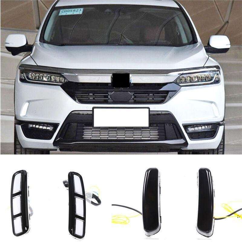 Front Bumper Driving Light Turn Indicator Fog Lamp For Honda Breeze 20-21 Pair A