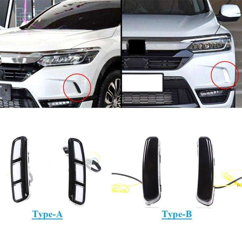 Front Bumper Driving Light Turn Indicator Fog Lamp For Honda Breeze 20-21 Pair A