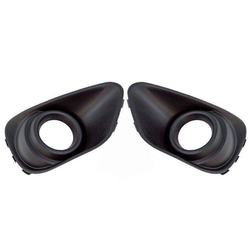 Front Bumper Fog Light Lamp Trim Cover Bezel For Jeep Compass 2011-2017 Pair