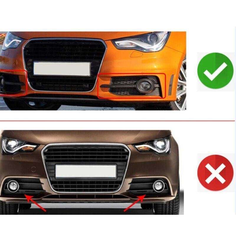 Honeycomb Front Bumper Fog Light Grille Grill For AUDI A1 8X S-Line 10-14 Right
