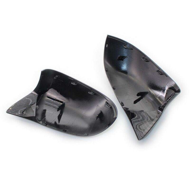 Carbon Fiber Style Side Mirror Cover Caps M Type for BMW X5 F15 X6 F16 2014-2018