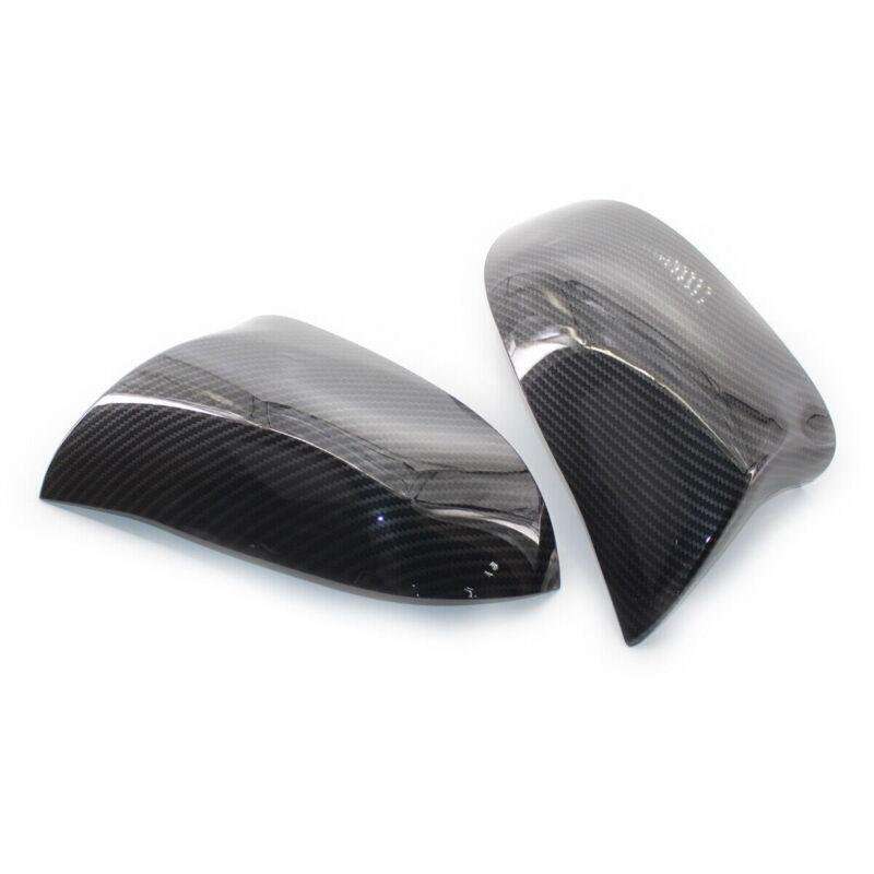 Carbon Fiber Style Side Mirror Cover Caps M Type for BMW X5 F15 X6 F16 2014-2018