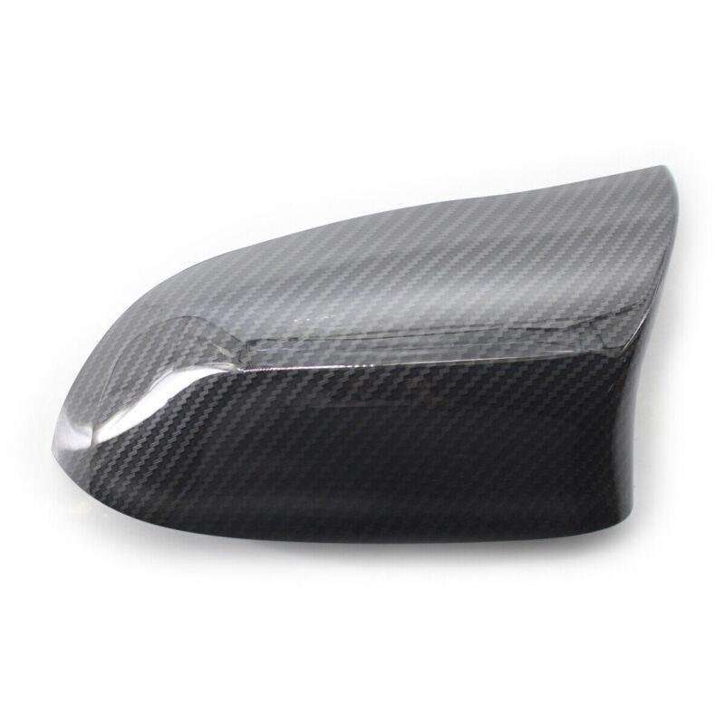 Carbon Fiber Style Side Mirror Cover Caps M Type for BMW X5 F15 X6 F16 2014-2018