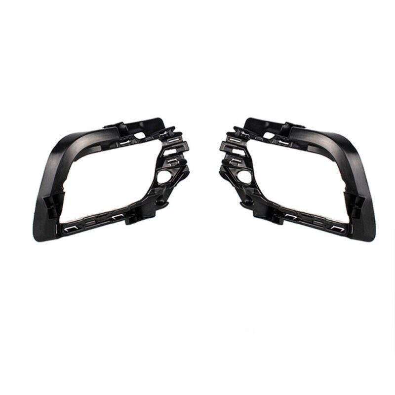 Pair Front Bumper Fog Light Lamp Bezel Grille Cover For VW Jetta GLI 2015-2018
