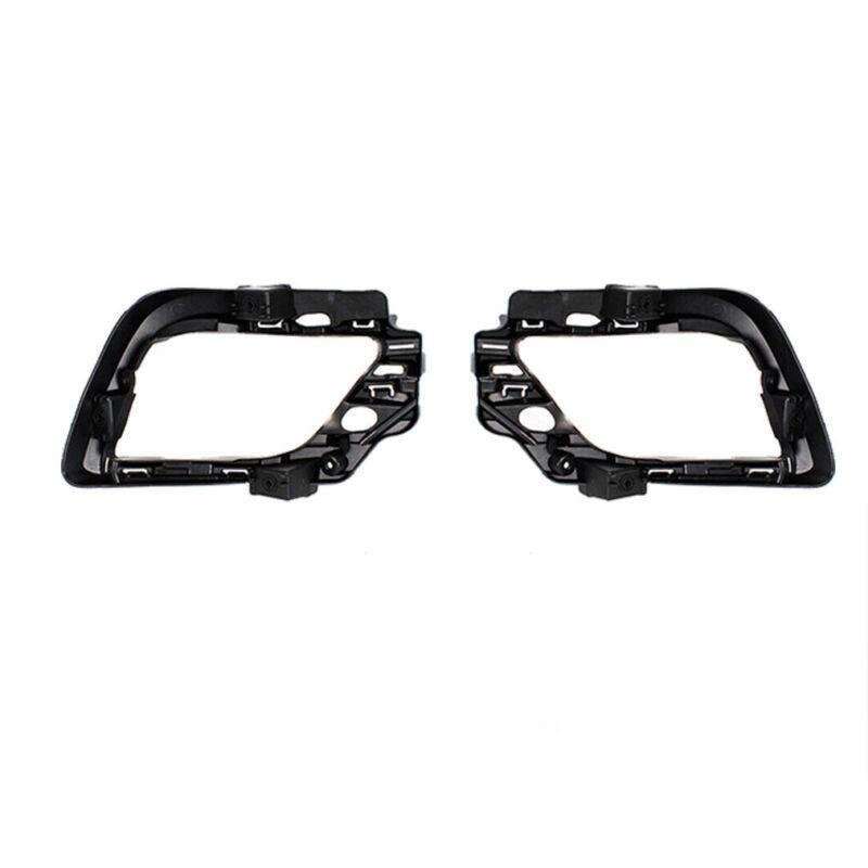 Pair Front Bumper Fog Light Lamp Bezel Grille Cover For VW Jetta GLI 2015-2018