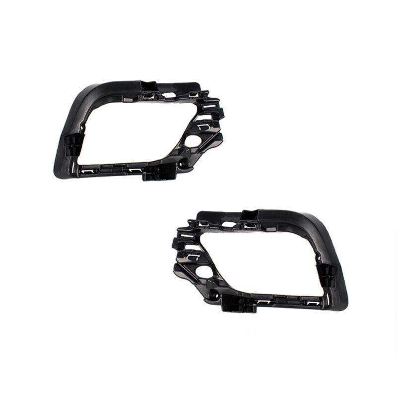 Pair Front Bumper Fog Light Lamp Bezel Grille Cover For VW Jetta GLI 2015-2018