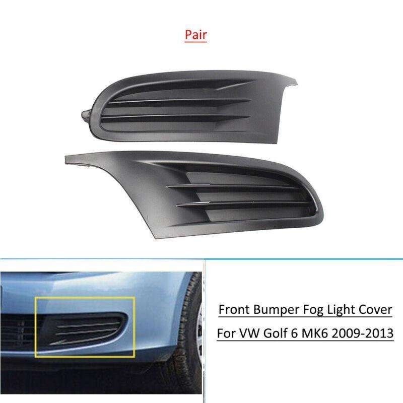 Front Bumper Fog Light Grille Frame Cover For VW Golf MK6 2009-2013 Right&amp;Left