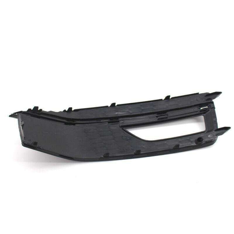 Gloss Black Left Front Fog Light Grille Fit For Audi A4 B8 S-Line S4 13-15