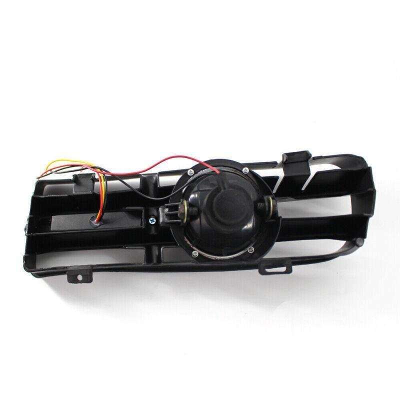 Front Bumper Grill LED Fog Light Grille With LED DRL Lamp for VW Golf MK4 97-03