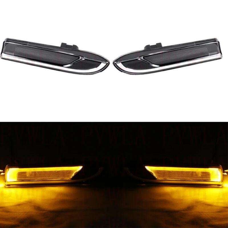 For Porsche Panamera 970 2010-2016 Fender Turn Signal Light Lamp Pair