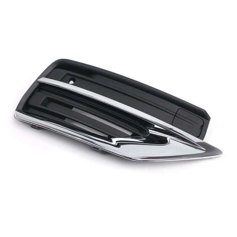 2x ABS Front Bumper Fog Light Cover Fog Lamp Grille For Volvo XC90 2020-2021