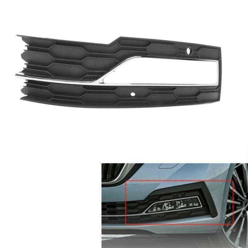 Front Bumper Fog Light Lamp Grille Chrome Cover For Skoda Octavia 2020 Left