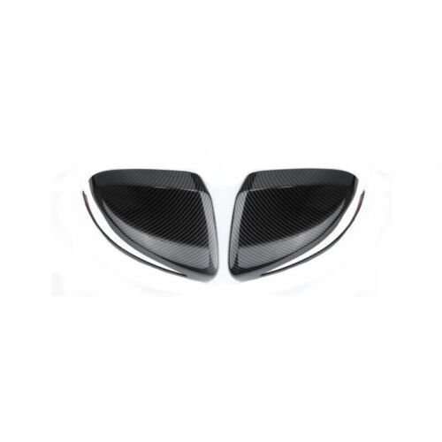 2015-2021 Rear View Mirror Carbon Fiber For Benz C-Class C43 C63 AMG Cover Trim