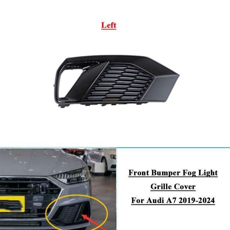Front Bumper Fog Lamp Grille Cover For Audi A7 2019-2024 Left 4K8807647C