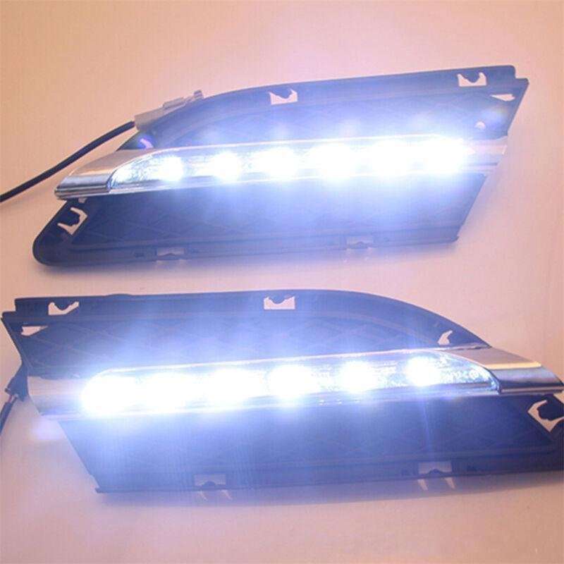 LED DRL Daytime Running Fog Light Lamps For BMW 3 Series E90 E90L CI 09-12