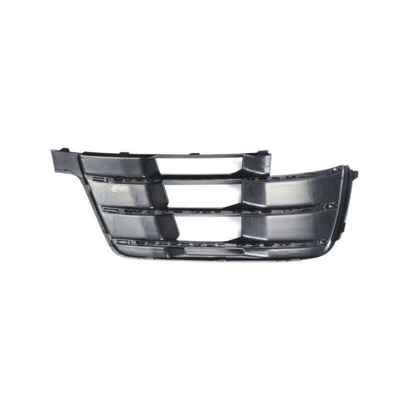 For Audi Q7 16-19 Front Bumper Left Fog Light Lamp Air Guide Grille Black Bezel