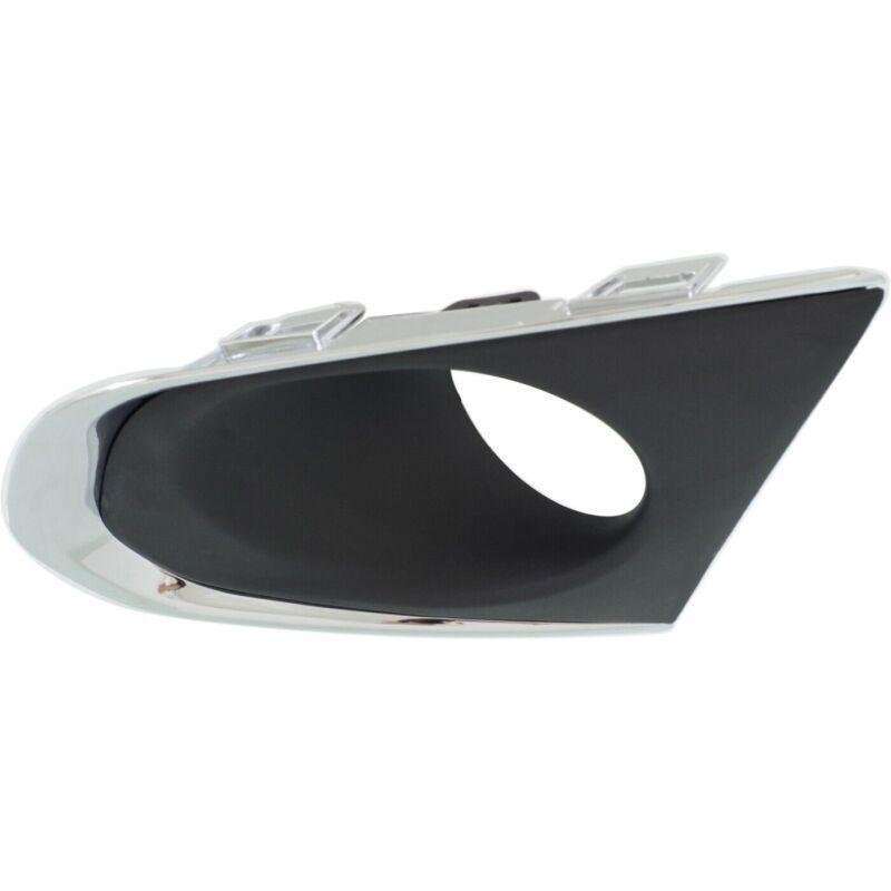 Left Front Bumper Bezel Fog Light Lamp Covers For Chevy Chevrolet Trax 2014-2016