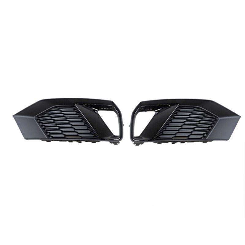 2x Front Bumper Fog Light Lamp Grille Cover For Audi A7 19-24 LR 4K8807647C/648C