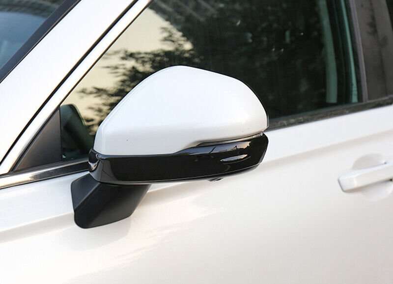 Bright Black Rear View Mirror Anti-Scratch Strip For Honda CRV CR-V 2023-2024
