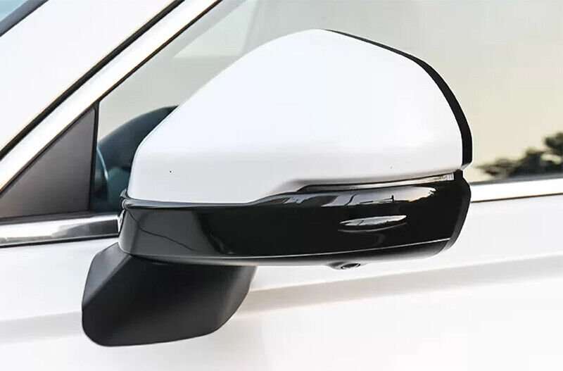 Bright Black Rear View Mirror Anti-Scratch Strip For Honda CRV CR-V 2023-2024