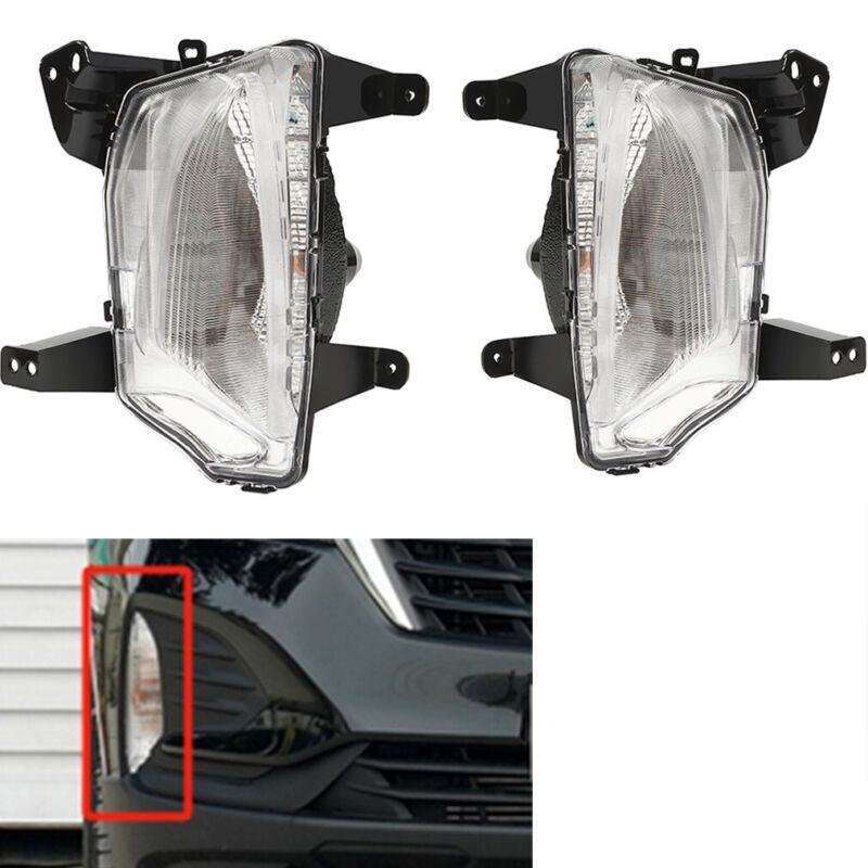 For Chevrolet Equinox 2022-2023 Front Bumper Fog Lamp Driving Light Pair