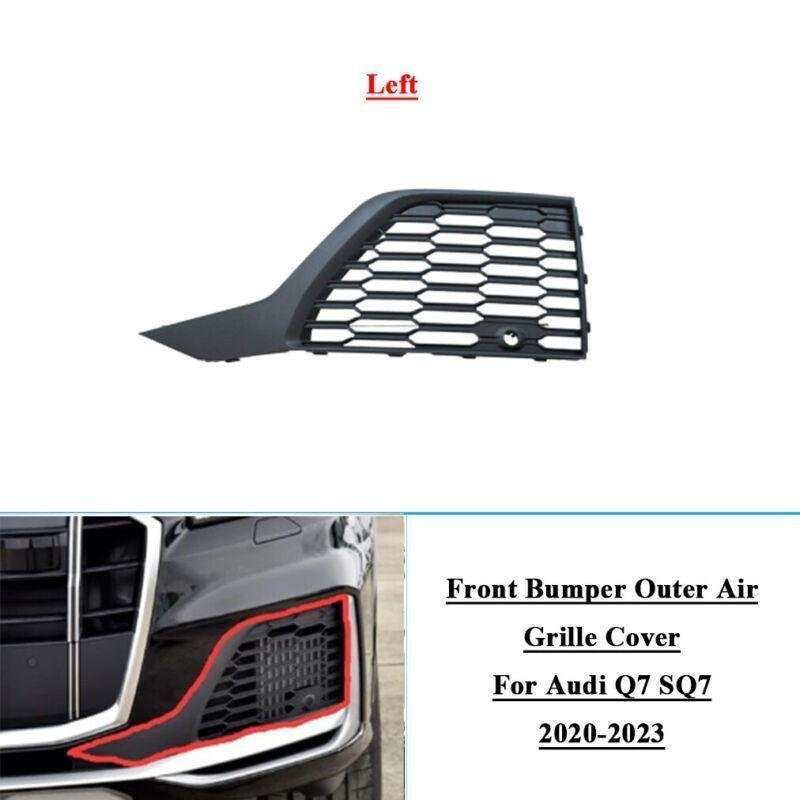 Front Bumper Outer Air Grille Cover For Audi Q7 SQ7 2020-2023 Left 4M0890681A