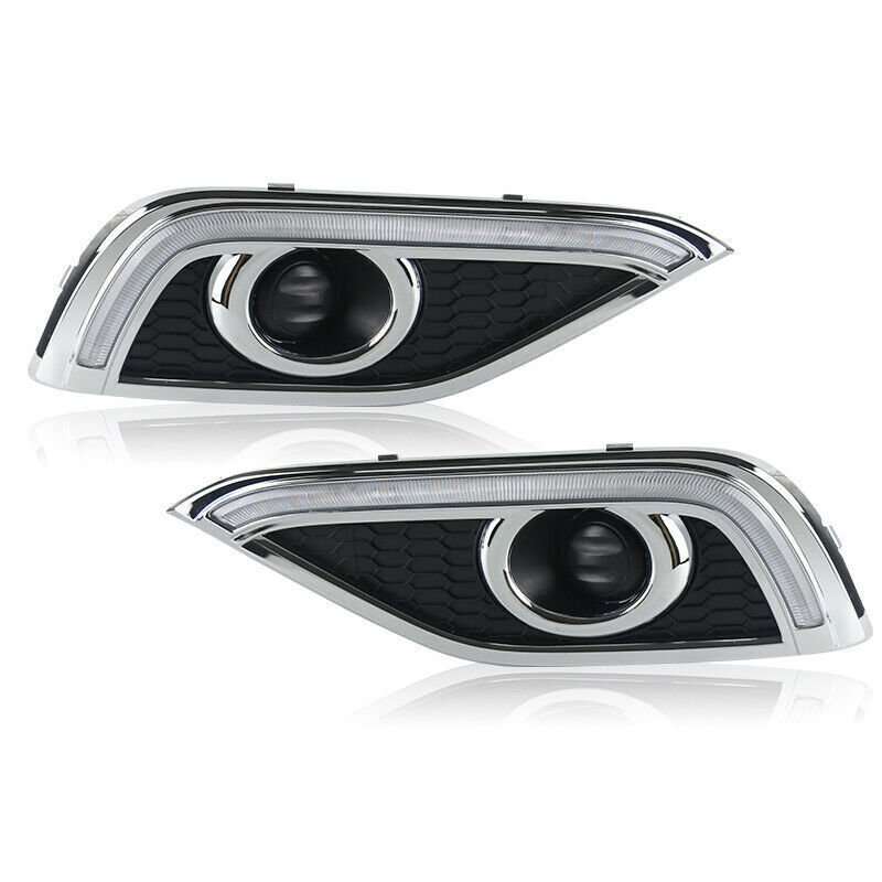 For Honda CRV CR-V 2012-2014 Led Front Bumper Fog Light White Color Light Guide