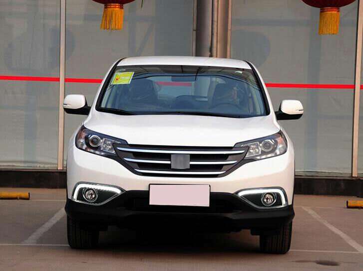 For Honda CRV CR-V 2012-2014 Led Front Bumper Fog Light White Color Light Guide
