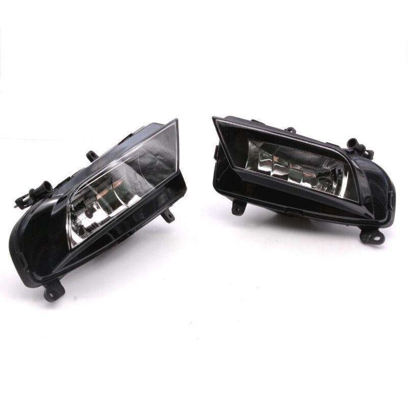 Front Bumper Fog Lights Driving Lamps For Audi A4 B9 2013-2015 Pair