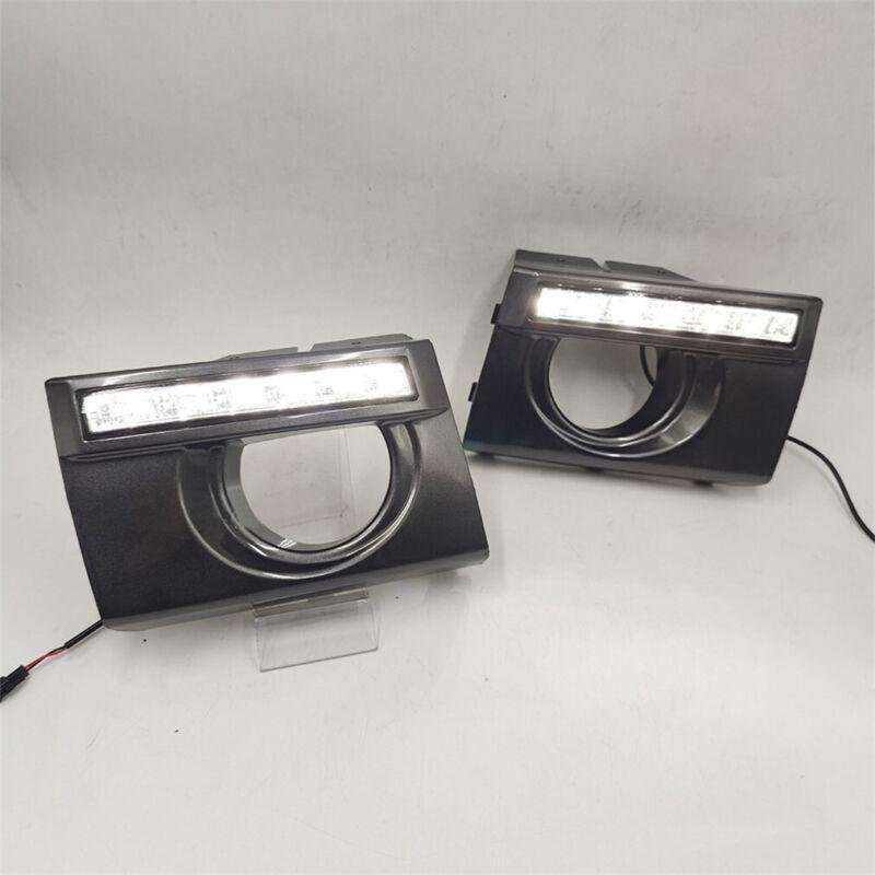 LED DRL Daytime Running Fog Light Lamps Fit For Hyundai Tucson 2005-2009