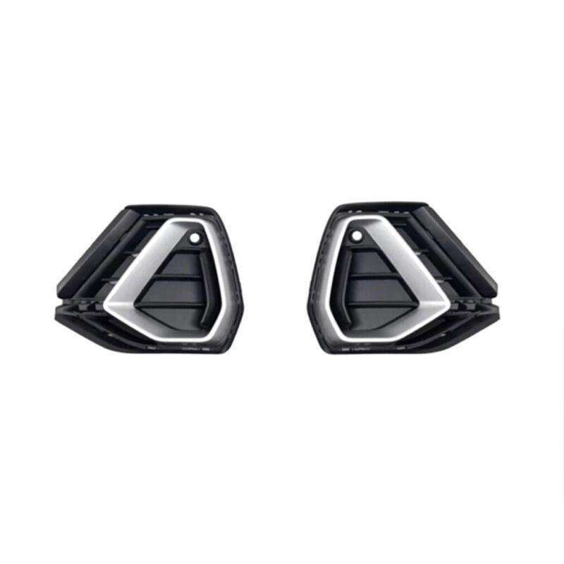 2xFront Bumper Fog Lamp Grille Cover For Audi Q3 S-LINE 18-20 LR 83G807681A/682A