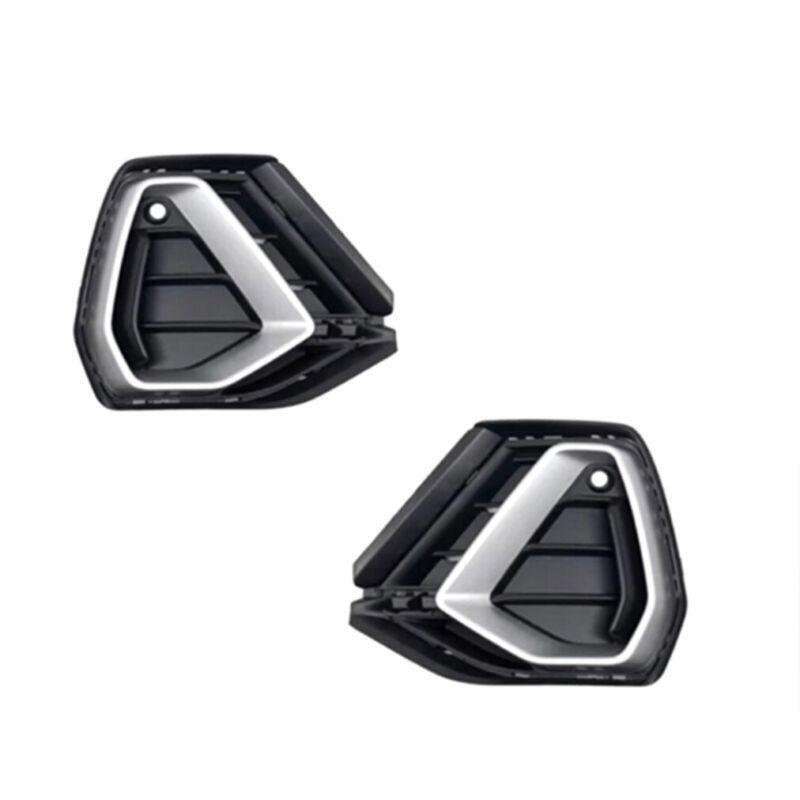 2xFront Bumper Fog Lamp Grille Cover For Audi Q3 S-LINE 18-20 LR 83G807681A/682A
