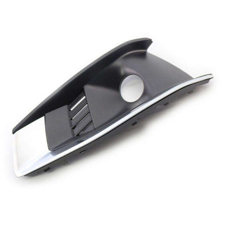 Front Bumper Fog Light Grille Cover Trim For Audi A4L 2020 2021 2022 Left Side