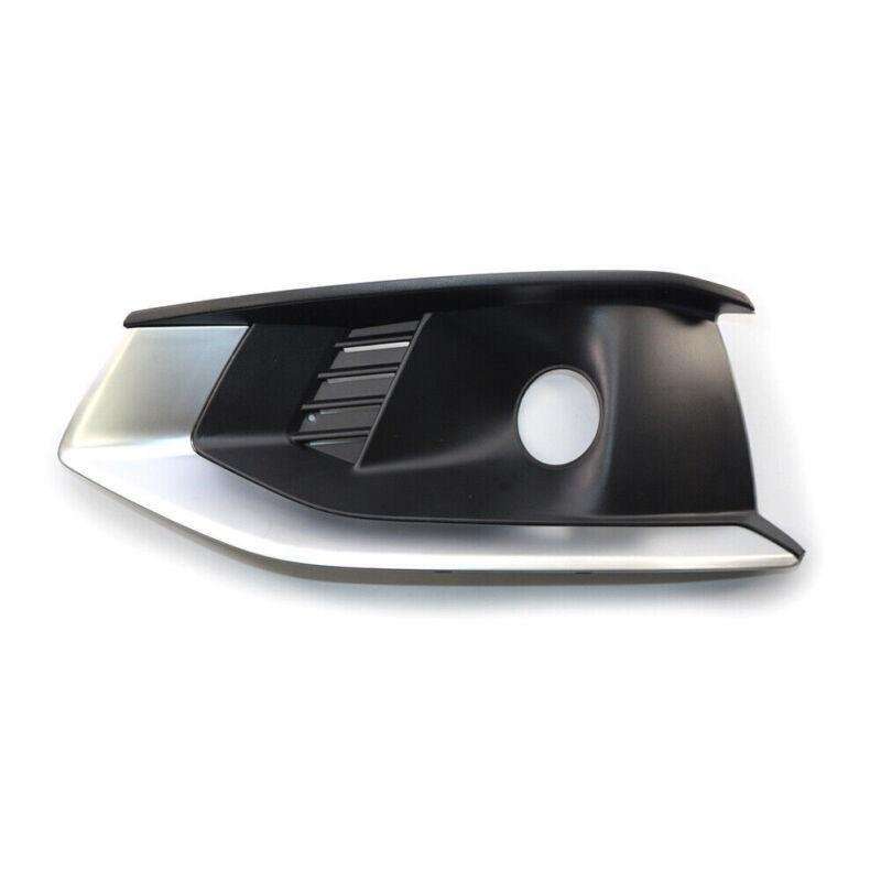 Front Bumper Fog Light Grille Cover Trim For Audi A4L 2020 2021 2022 Left Side