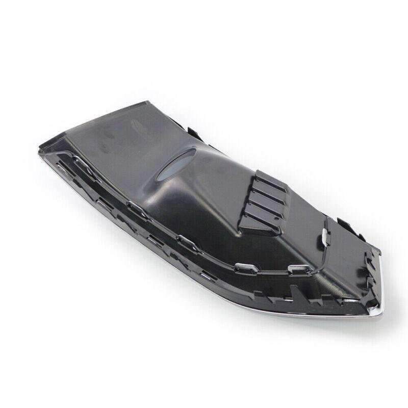Front Bumper Fog Light Grille Cover Trim For Audi A4L 2020 2021 2022 Left Side