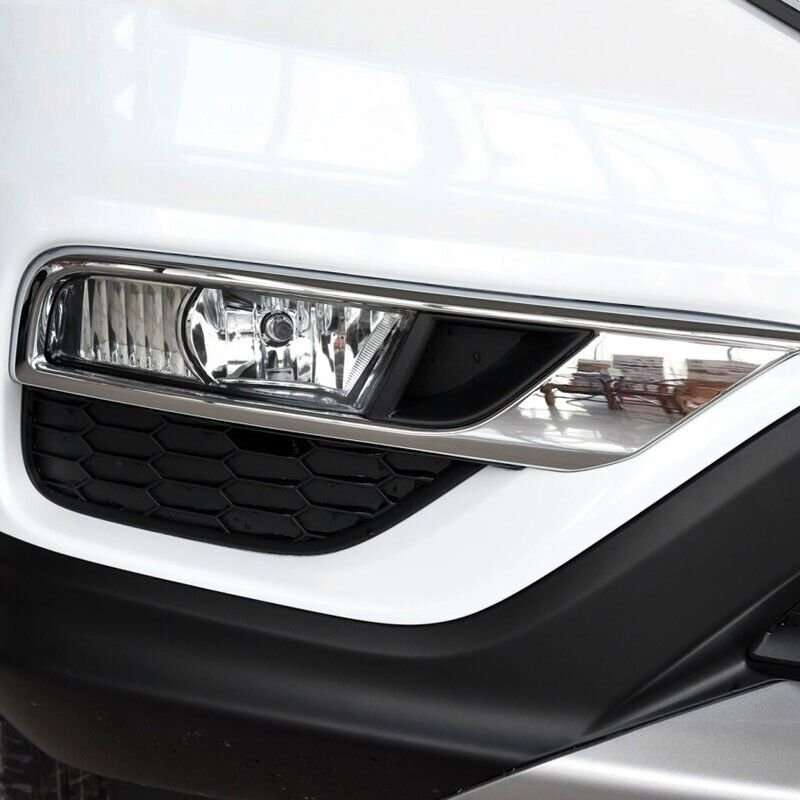 1Pc Right For Honda CRV CR-V 2015-2016 DRL Front Bumper Fog Light Frame Cover